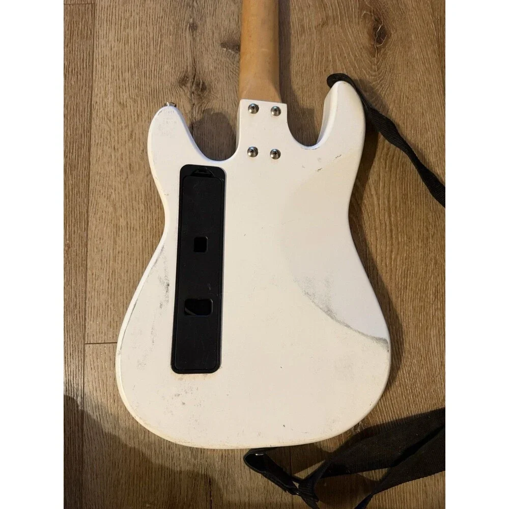 High End Nintendo Wii Logitech REAL WOOD Guitar Hero WIRELESS CONTROLLER